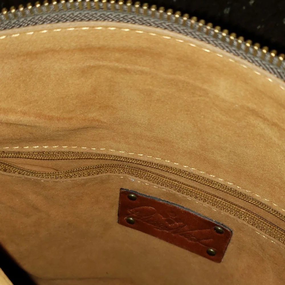 Patricia Nash Leather Fold Over Bag Wristlet Convertible - Picture 4 of 8